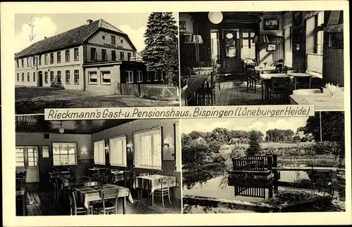 Ak Bispingen in der Lüneburger Heide, Rieckmanns Gast- und Pensionshaus