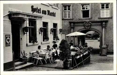 Ak Baden Baden am Schwarzwald, Hotel am Markt