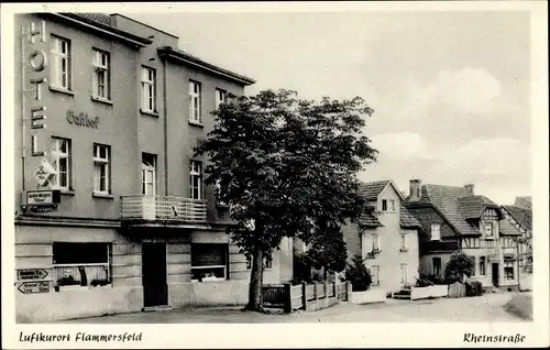 Ak Flammersfeld Westerwald, Gasthof Hotel, Rheinstraße