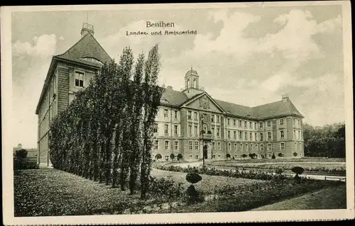 Ak Bytom Beuthen Oberschlesien, Landes und Amtsgericht