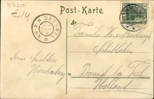 Passepartout Ak Hardenberg Neviges Velbert Nordrhein Westfalen, Kirche, Marienbild