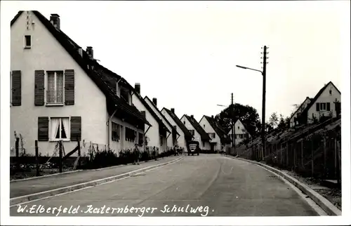 Foto Ak Katernberg Elberfeld Wuppertal, Katernberger Schulweg