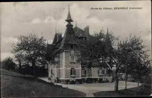 Ak Deauville Calvados, Ferme du Coteau