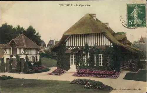 Ak Deauville Calvados, La Chaumiere