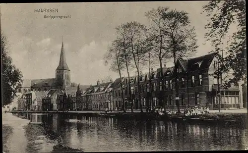 Ak Maarssen Utrecht, Schippersgracht