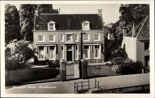 Ak Maarssen Utrecht, Huize Raadhoven