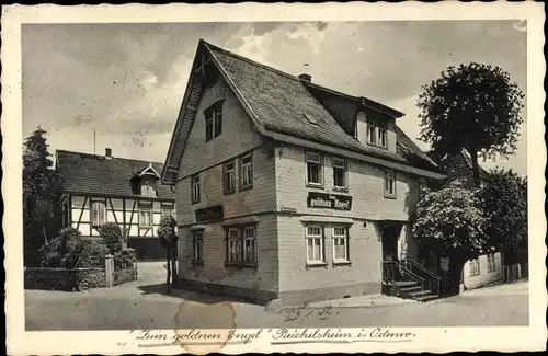 Ak Reichelsheim im Odenwald, Gasthof Zum goldnen Engel