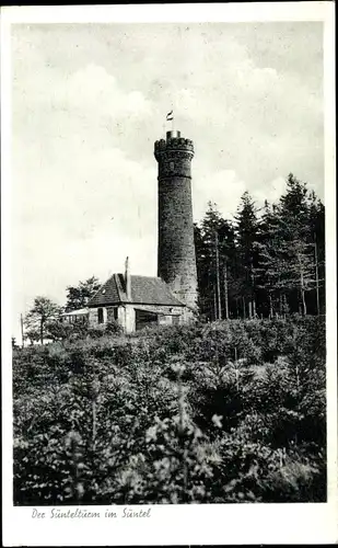 Ak Bad Münder am Deister, Süntelturm