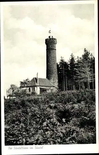Ak Bad Münder am Deister, Süntelturm