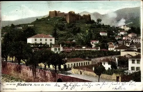 Ak Insel Madeira Portugal, Funchal, Forte do Pico