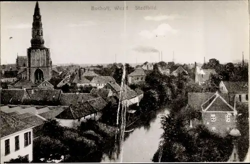 Ak Bocholt im Münsterland, Stadtansicht