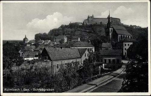 Ak Kulmbach in Oberfranken, Schießgraben