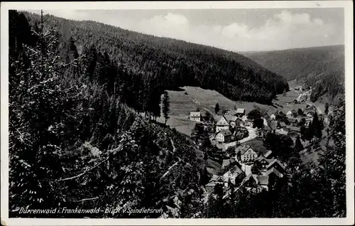 Ak Dürrenwaid Geroldsgrün Oberfranken, Blick v. Spindlersruh