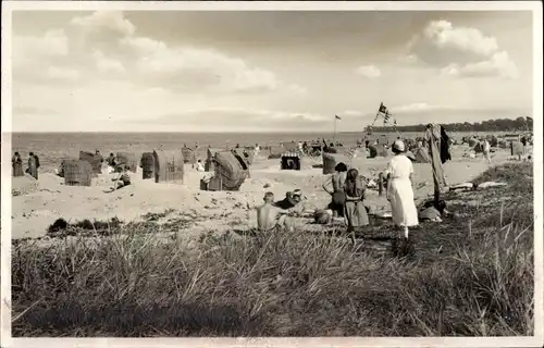 Foto Ak Ostseebad Boltenhagen, Strandleben