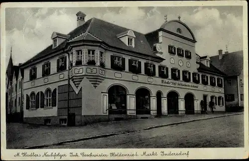Ak Markt Indersdorf in Oberbayern, Gasthof