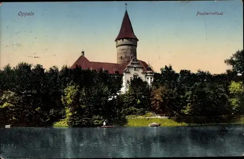 Ak Opole Oppeln Schlesien, Piastenschloss