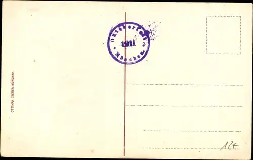 Passepartout Ak München Bayern, Oktoberfest, Münchner Kindl