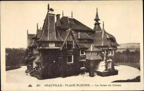 Ak Deauville Calvados, La ferme du Coteau