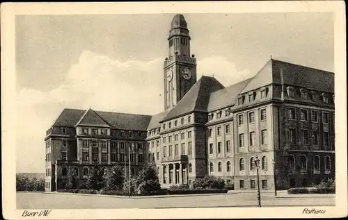 Ak Gelsenkirchen im Ruhrgebiet, Rathaus