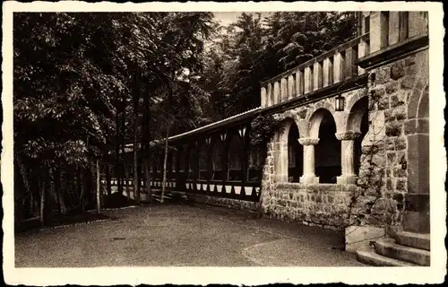 Ak Lindenfels im Odenwald, Eleonorenheilstätte, westliche Liegehalle