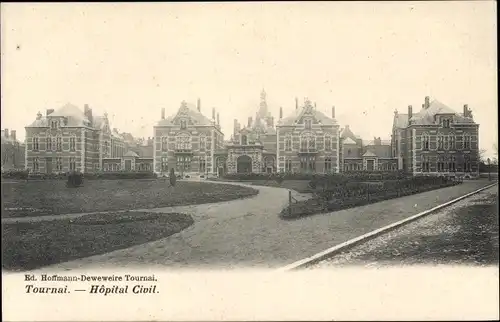 Ak Tournai Wallonien Hennegau, Hopital Civil