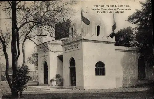 Ak Exposition de Liege 1905, Pavillon de l'Algerie