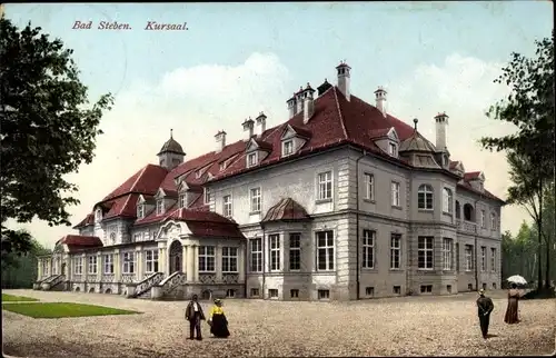 Ak Bad Steben im Frankenwald Bayern, Kursaal