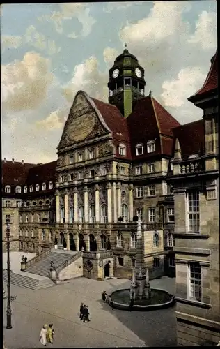 Ak Kassel in Hessen, Rathaus