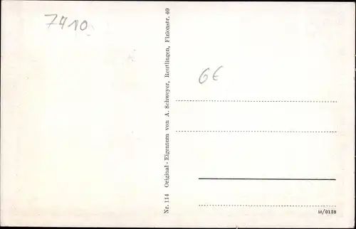 Ak Reutlingen in Württemberg, Technikum