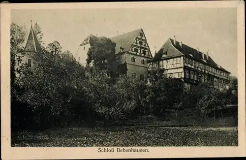 Ak Bebenhausen Tübingen am Neckar, Schloss