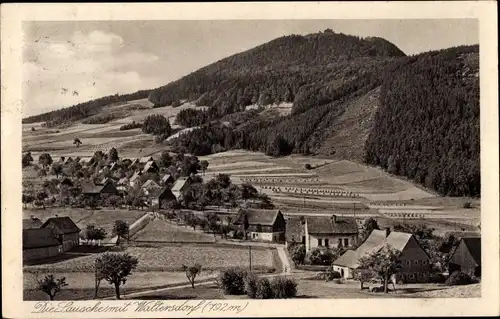 Ak Waltersdorf Großschönau Oberlausitz, Lausche, Gesamtansicht