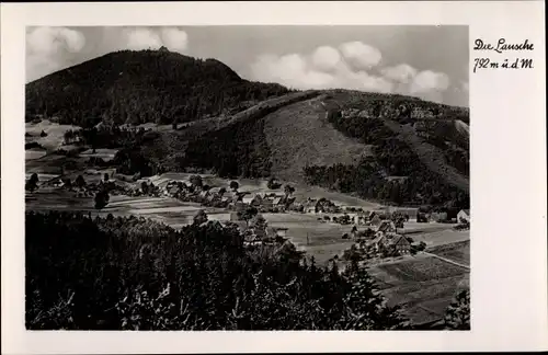 Ak Waltersdorf Großschönau Oberlausitz, Lausche, Gesamtansicht