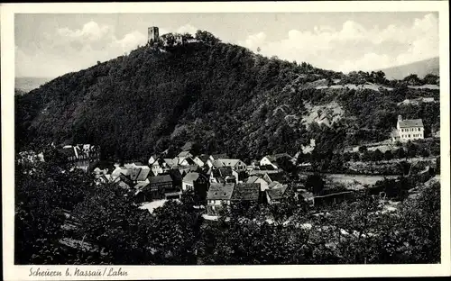 Ak Scheuern Nassau an der Lahn, Gesamtansicht