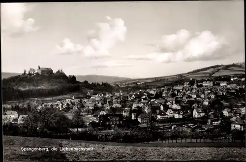 Ak Spangenberg in Hessen, Totale