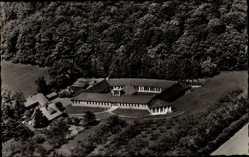 Ak Hoisbüttel Ahrensburg in Holstein, Haus am Schüberg, Vogelschau