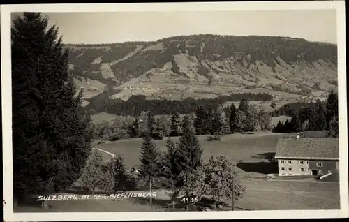 Ak Sulzberg im Oberallgäu, Blick gegen Reifensberg