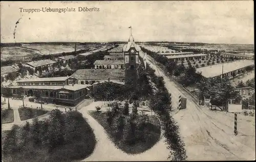 Ak Dallgow Döberitz im Havelland, Truppenübungsplatz, Gesamtansicht