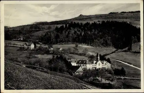 Ak Neusatzeck Bühl in Baden Schwarzwald, Kurhaus mit Umgebung