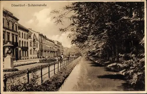 Ak Düsseldorf am Rhein, Goltsteinstraße