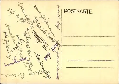 Ak Nymphenburg München Bayern, Absolvia 1930