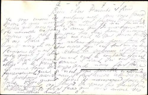 Ak Mutterstadt in der Pfalz, Prot. u. Kath. Kirche, Neustädter Straße