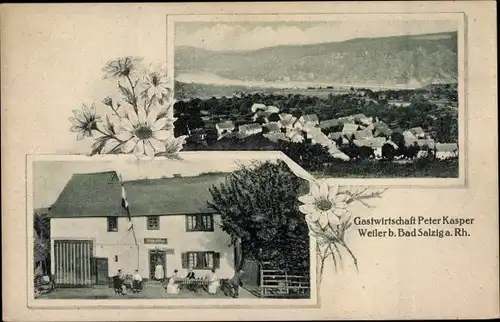 Ak Weiler Boppard Rhein, Gastwirtschaft P. Kasper