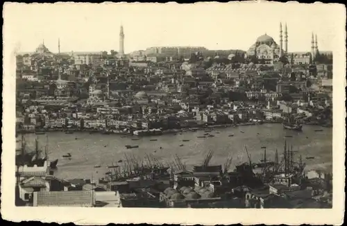 Foto Ak Konstantinopel Istanbul Türkei, Blick auf die Stadt