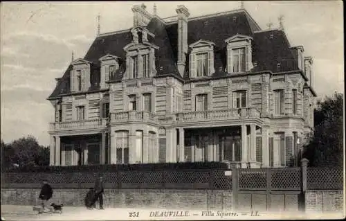 Ak Deauville Calvados, Villa Sipierre