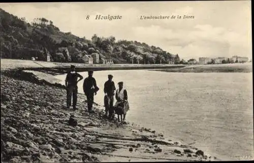 Ak Houlgate Calvados, L'embouchure de la Dives