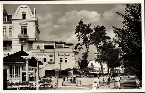 Ak Ostseebad Bansin Heringsdorf auf Usedom, Strandhotel