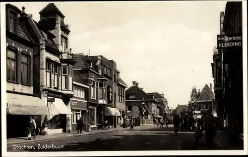 Ak Drachten Friesland Niederlande, Zuiderbuurt
