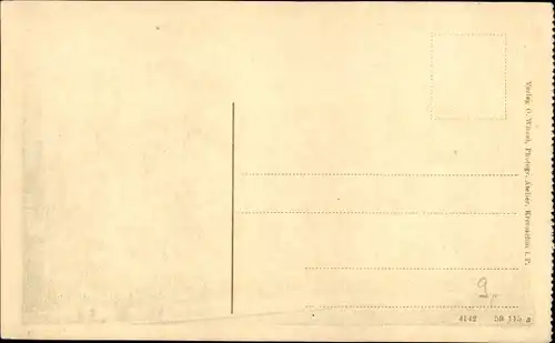 Ak Kalisz Kalisch Posen, Hausruine, Breslauer Straße, Kriegszerstörungen, I WK