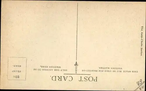 Ak London City England, Trafalgar Square and Nelson Column