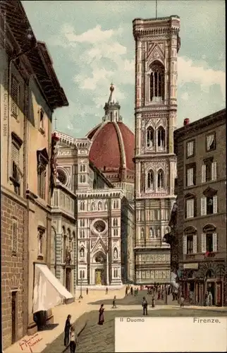 Künstler Ak Firenze Florenz Toscana, Il Duomo